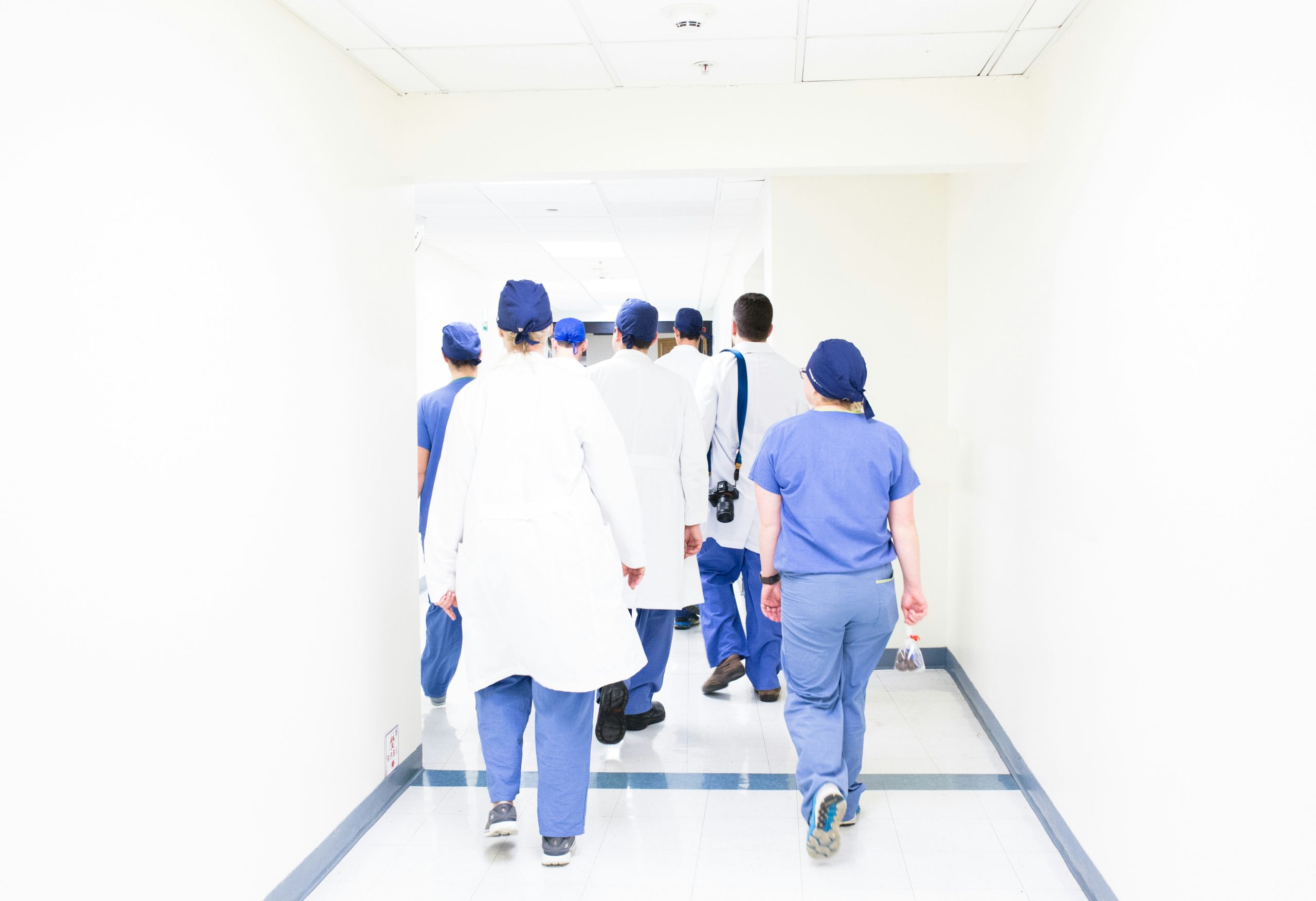 medical professionals in a hospital